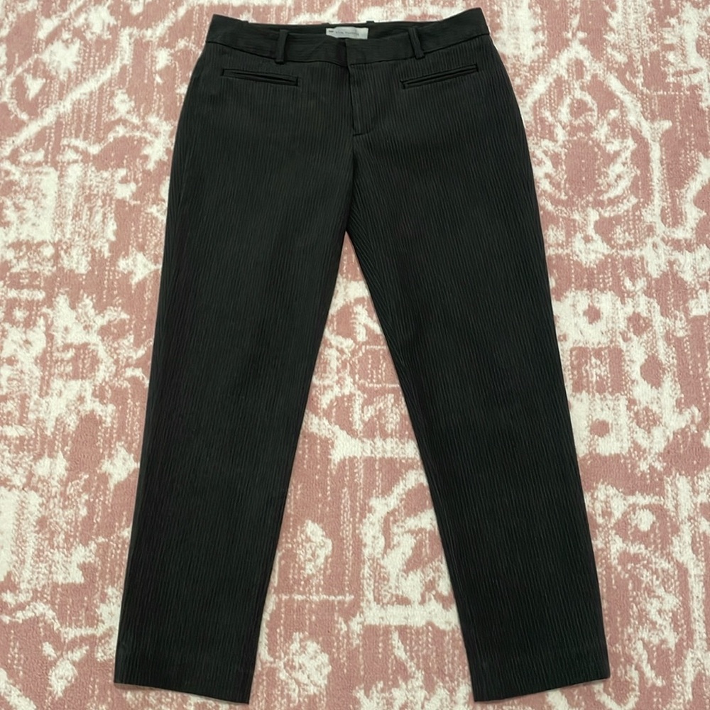 Gap Slim Cropped Trousers, pinstripes